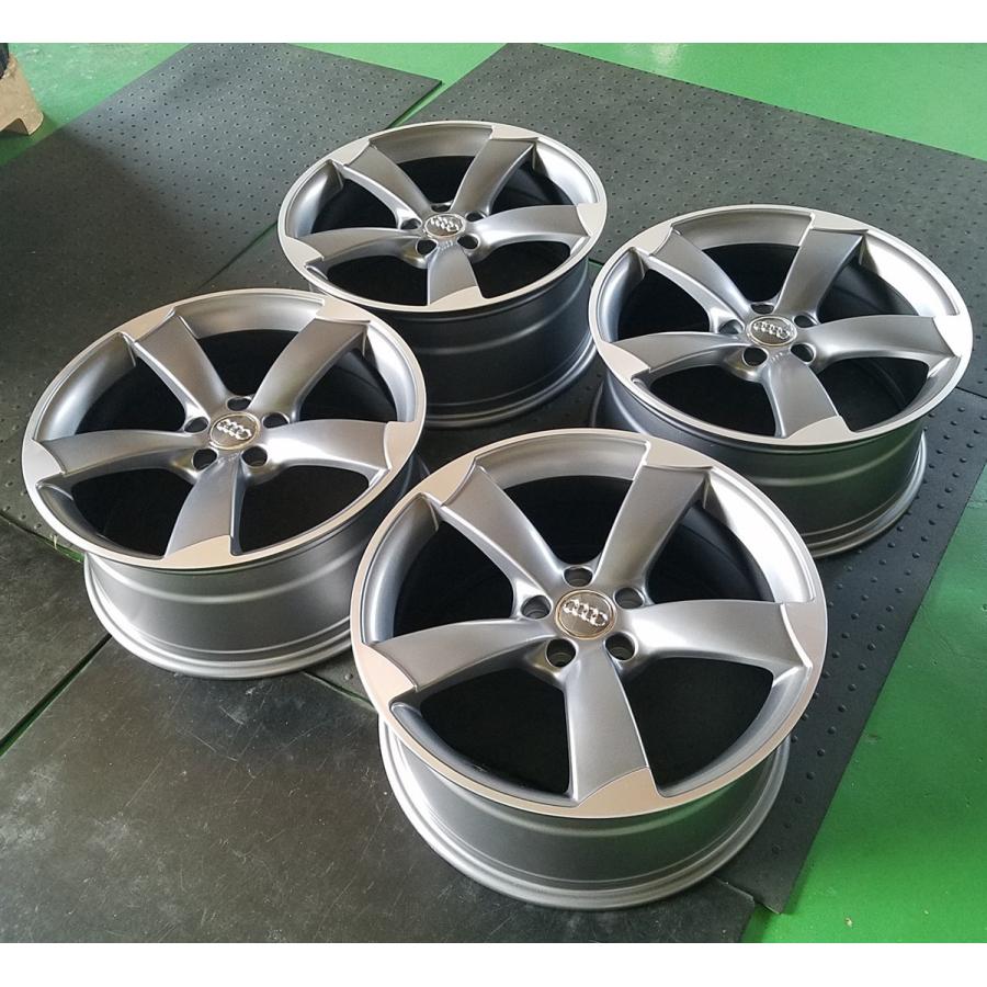 アウディ Audi A5(8T),Ａ4,TT(8J) ,A6(4F) 19インチ 新品タイヤホイールセット 19x8.5 +40 112-5H 4本セット 1台分 爆買の画像