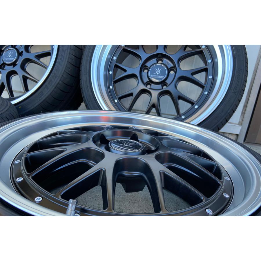 深リム アルファード ヴェルファイア BD00 19インチ タイヤ