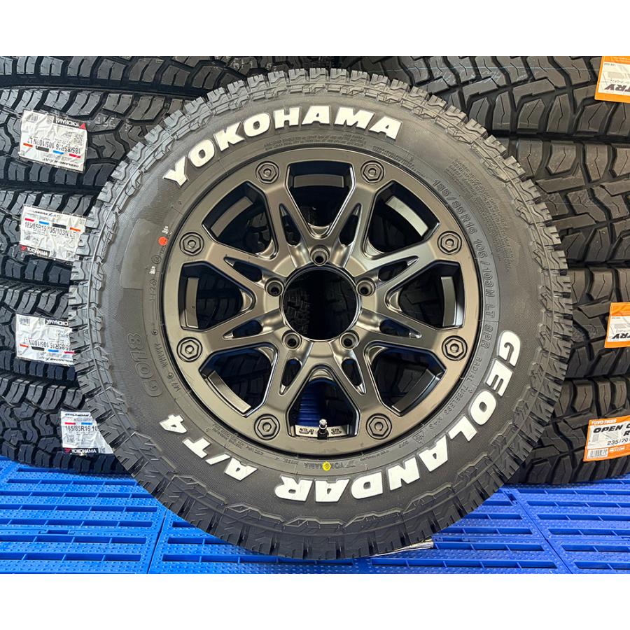 ヨコハマ GEOLANDAR A/T 15インチタイヤ ジムニー ja22 GEOLANDAR 【新品4本】即納可 ジムニー JB64 JB23 JB22 JA12 JA11