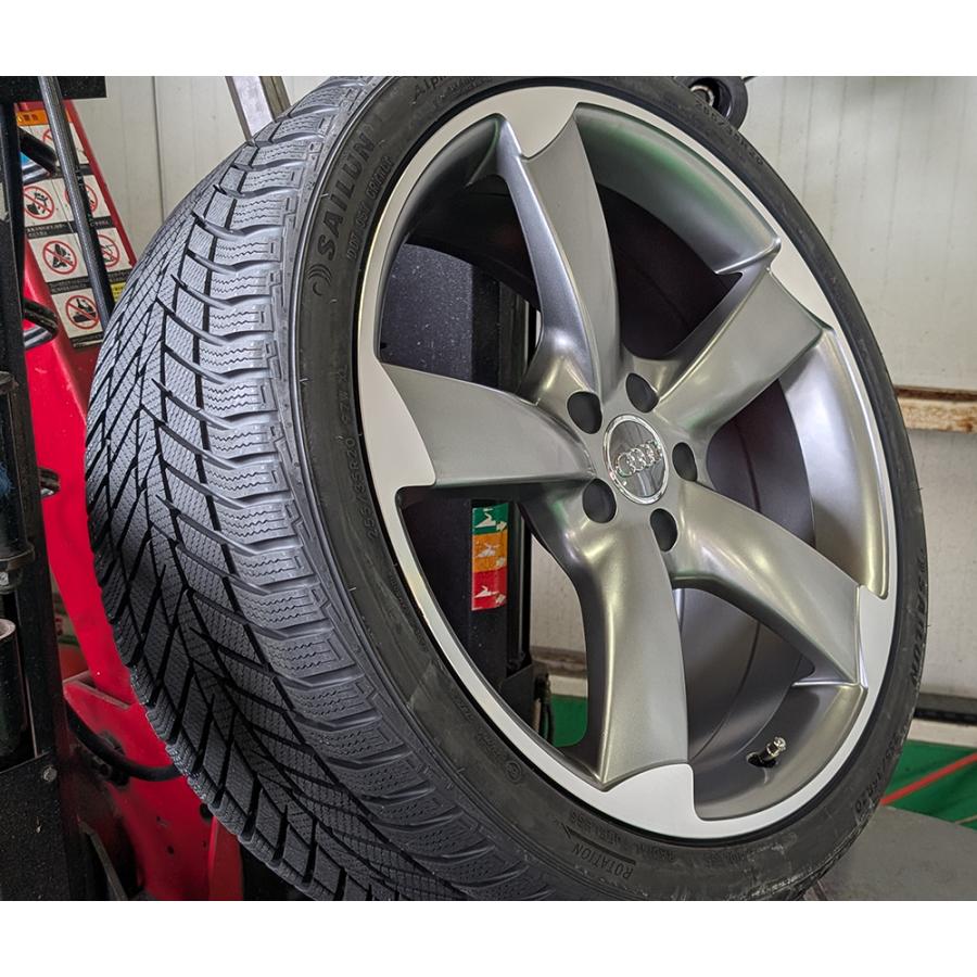 ICE BLAZER スタッドレス 純正ボルト対応 Audi A5 A6 A7 255/35R20 SAILUN Alpine EVO2 20 ...