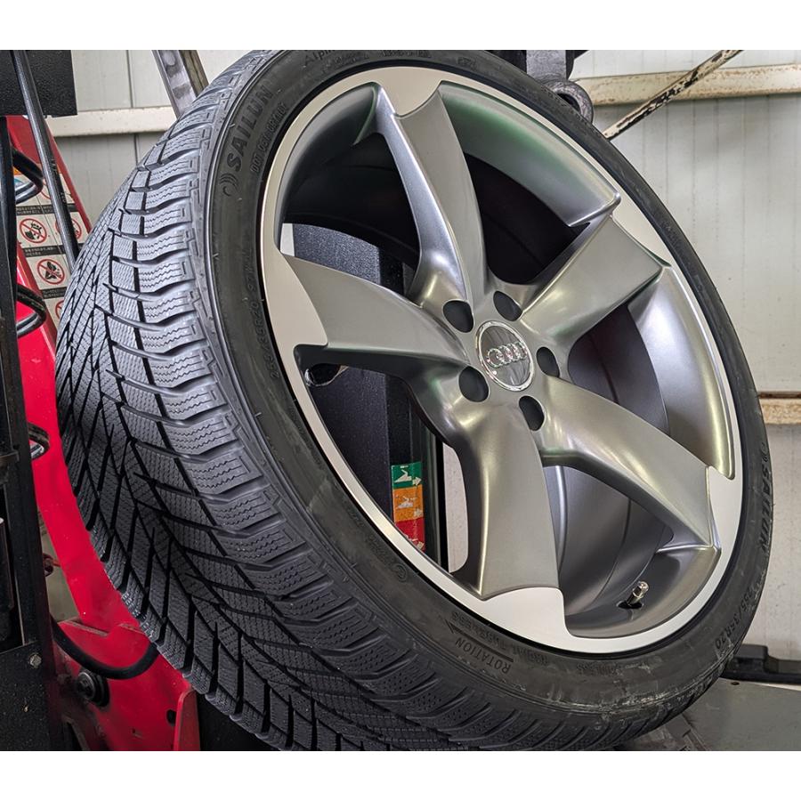 ICE BLAZER スタッドレス 純正ボルト対応 Audi A5 A6 A7 255/35R20 SAILUN Alpine EVO2 20 ...