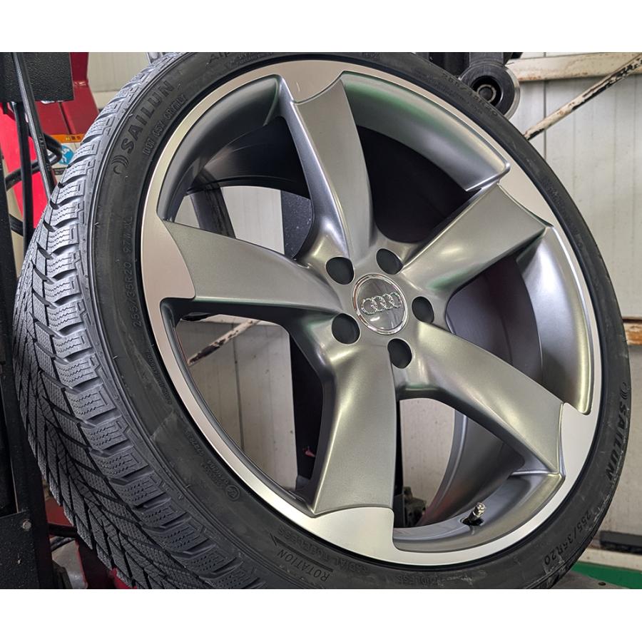 ICE BLAZER スタッドレス 純正ボルト対応 Audi A5 A6 A7 255/35R20 SAILUN Alpine EVO2 20 ...