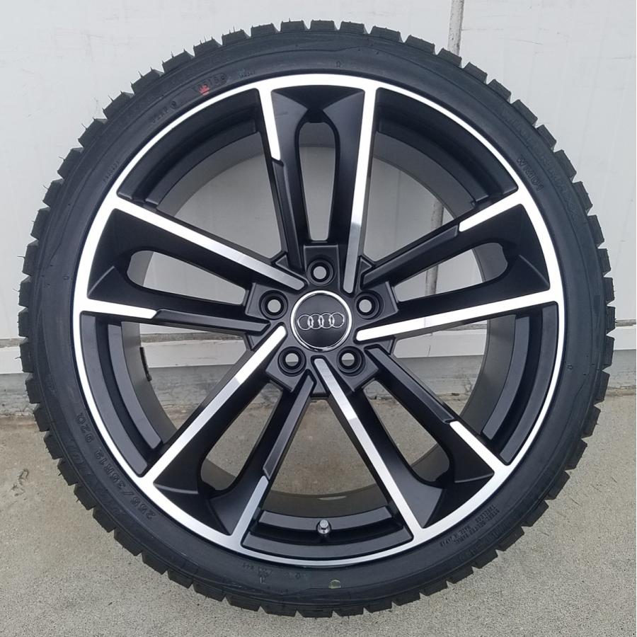 アウディ A4 純正ホイール 17インチ スタッドレス ダンロップ WINTER MAXX 235/45R17 4本セット 純正アルミ WINTER MAXX スタッドレス アウディ Audi A5(8T) ダンロップ WM01 255