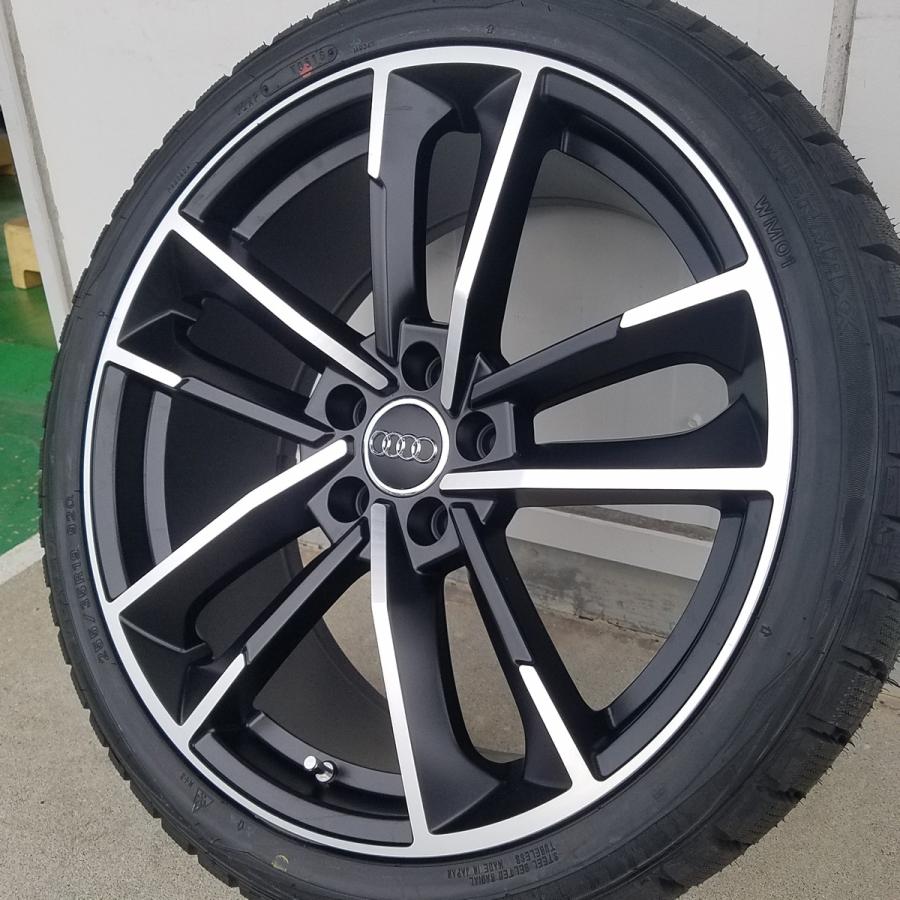 アウディーA5スタッドレスタイヤ＋ホイール WINTER MAXX スタッドレス アウディ Audi A5(8T) ダンロップ WM01 255