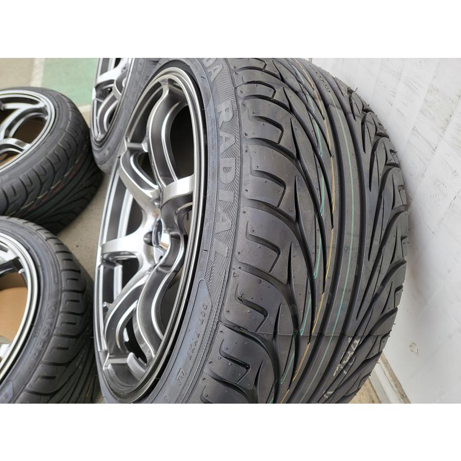 人気商品!! タイヤホイール 新品4本セット 86  Acht-6 KENDA KR20 225/40R18 235/40R18｜wat｜07