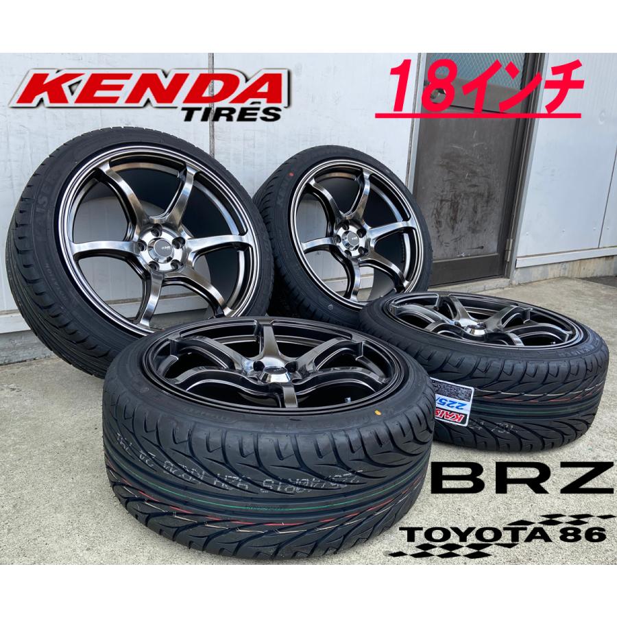 DUNLOP DIREZZA 16インチタイヤ・ホイール４本セット 86 BRZ DUNLOP DIREZZA 16インチタイヤ・ホイール4本セット 86 BRZ ZN6型86に