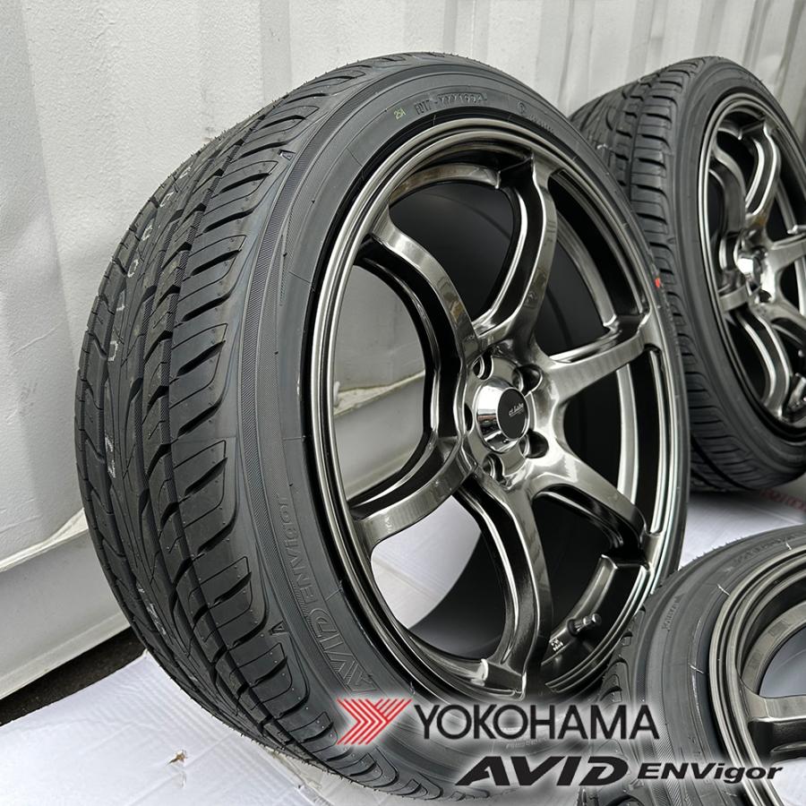 【美品】 ヨコハマ ホイールタイヤ 18インチ スバル トヨタ ヨコハマタイヤ（YOKOHAMA TIRE） トヨタ 86 スバル BRZ 18インチ