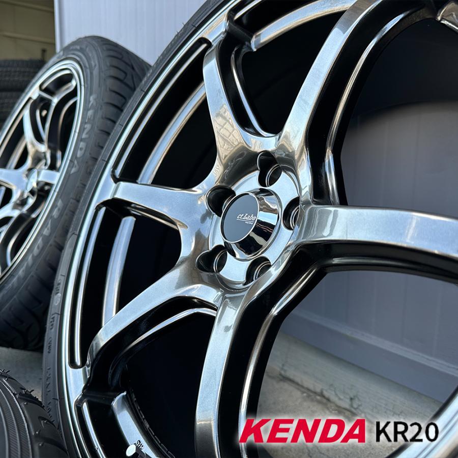 タイヤ・ホイール kene KAISER（KENDA） 新品4本set 86 BRZ タイヤホイールセット 18