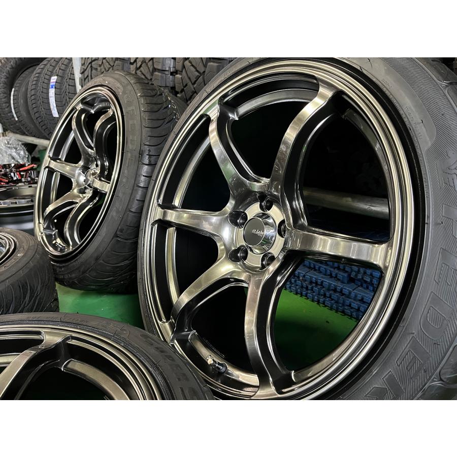 86 ZN6 BRZ ZC6 18インチ タイヤホイールセット 8.5J + 9.5J 新品4本セット Acht-6 FEDERAL フェデラル SS595 225/40R18 235/40R18 zn6 zc6 スポーツタイヤ｜wat｜03