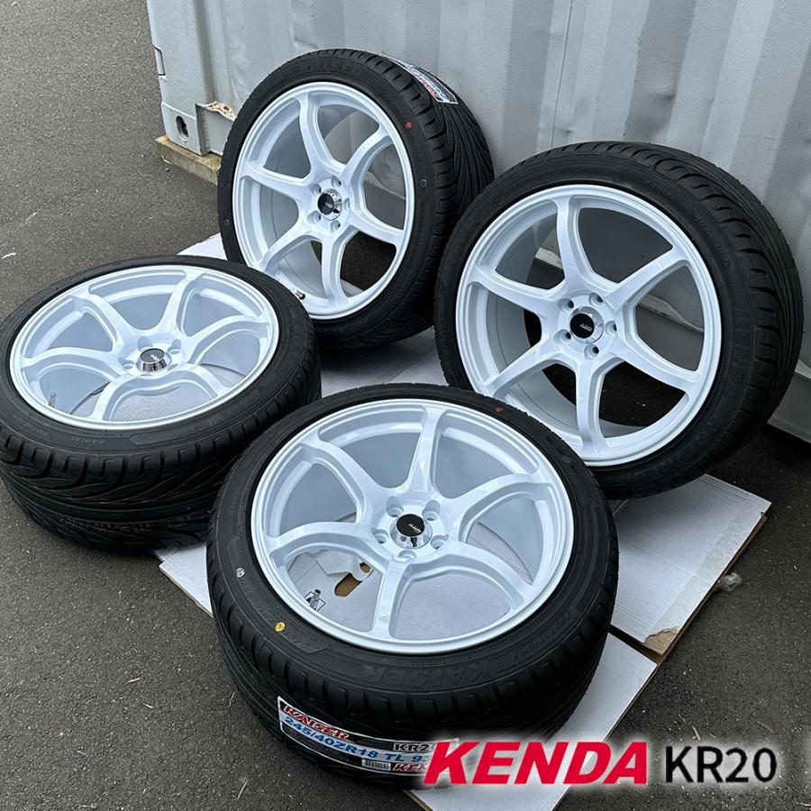 KAISER（KENDA） トヨタ 86 スバル BRZ 18インチ タイヤホイールセット