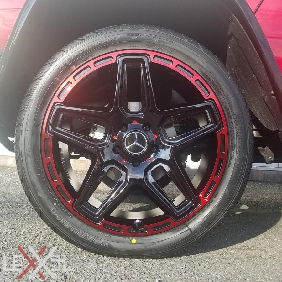 ASANTI VF601 W463 ゲレンデ 285/45R22 山8mm 室内保管 PARADA Spec-X 22インチ 国産タイヤ ベンツ Gクラス ゲレンデ W463