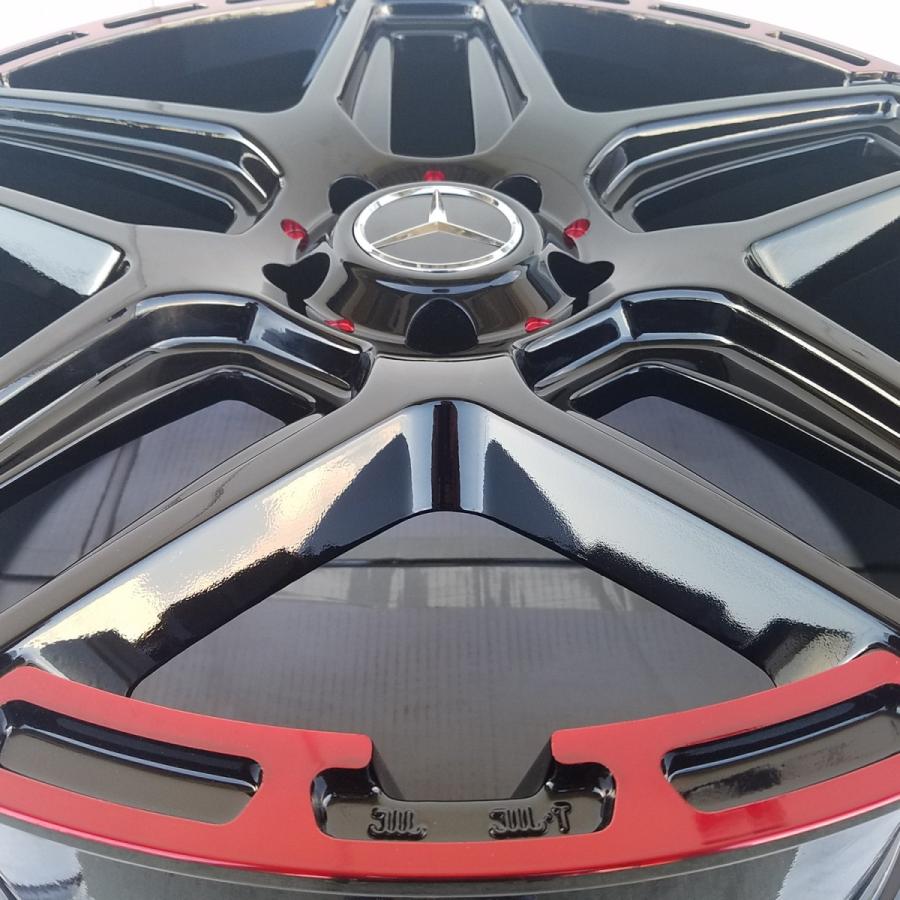 ASANTI VF601 W463 ゲレンデ 285/45R22 山8mm 室内保管 PARADA Spec-X 22インチ 国産タイヤ ベンツ Gクラス ゲレンデ W463