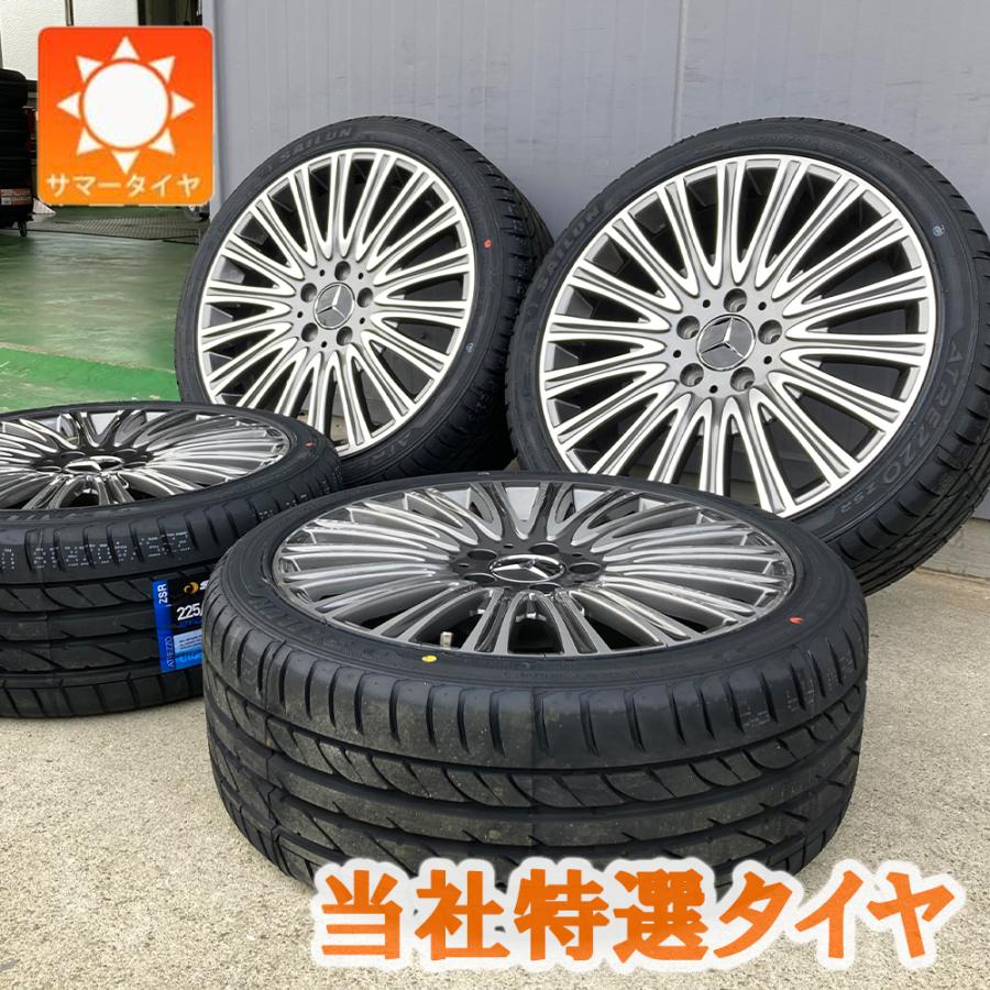 ベンツで使用 ホイールセット 225/40R18 ベンツで使用 ホイールセット 225/40R18 ベンツで使用 ホイールセット