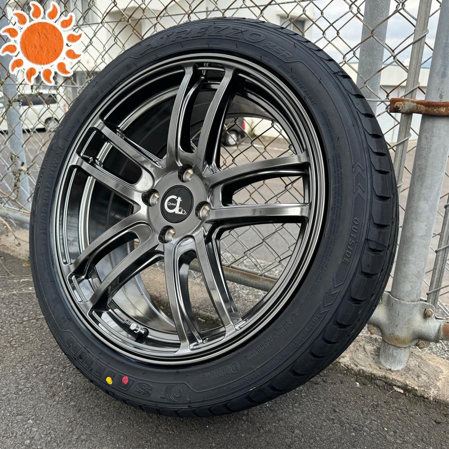 夏タイヤセット スズキ スイフト ホイール タイヤセット 17インチ 特選タイヤ 205/40R17 4本セット Archst（アーチスト）新品 1台分｜wat｜03