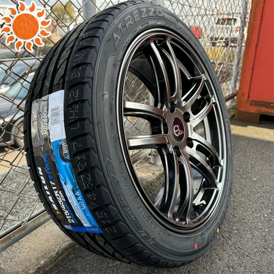 夏タイヤセット 新品 日産 セレナ ホイール タイヤセット 17インチ 特選タイヤ 205/50R17 4本セット Archst（アーチスト）1台分 スポーツ｜wat｜05