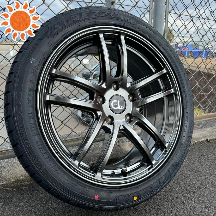 新品 スイフトスポーツ（ZC33S）ホイール タイヤセット 17インチ 特選タイヤ 195/45R17，205/45R17 4本セット Archst（アーチスト）新品 1台分｜wat｜02