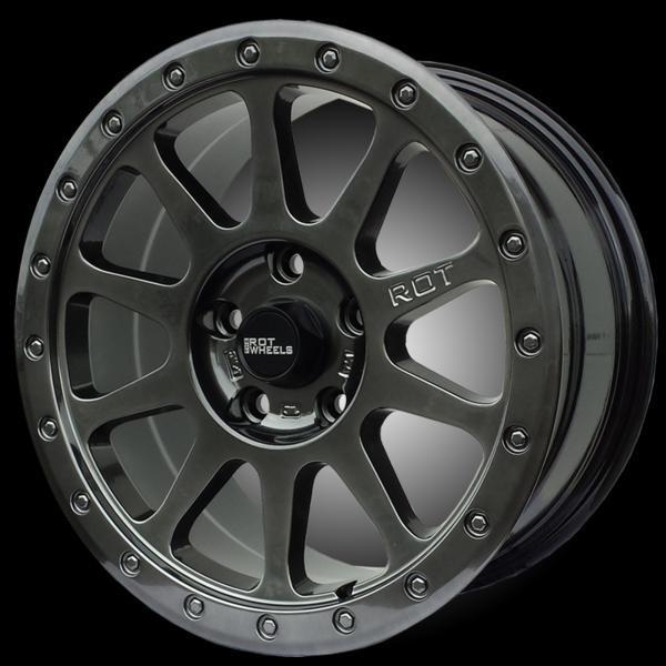 THE ROT WHEELS クロスロード,D5 マッドタイヤ 225/75R16set : Wheel