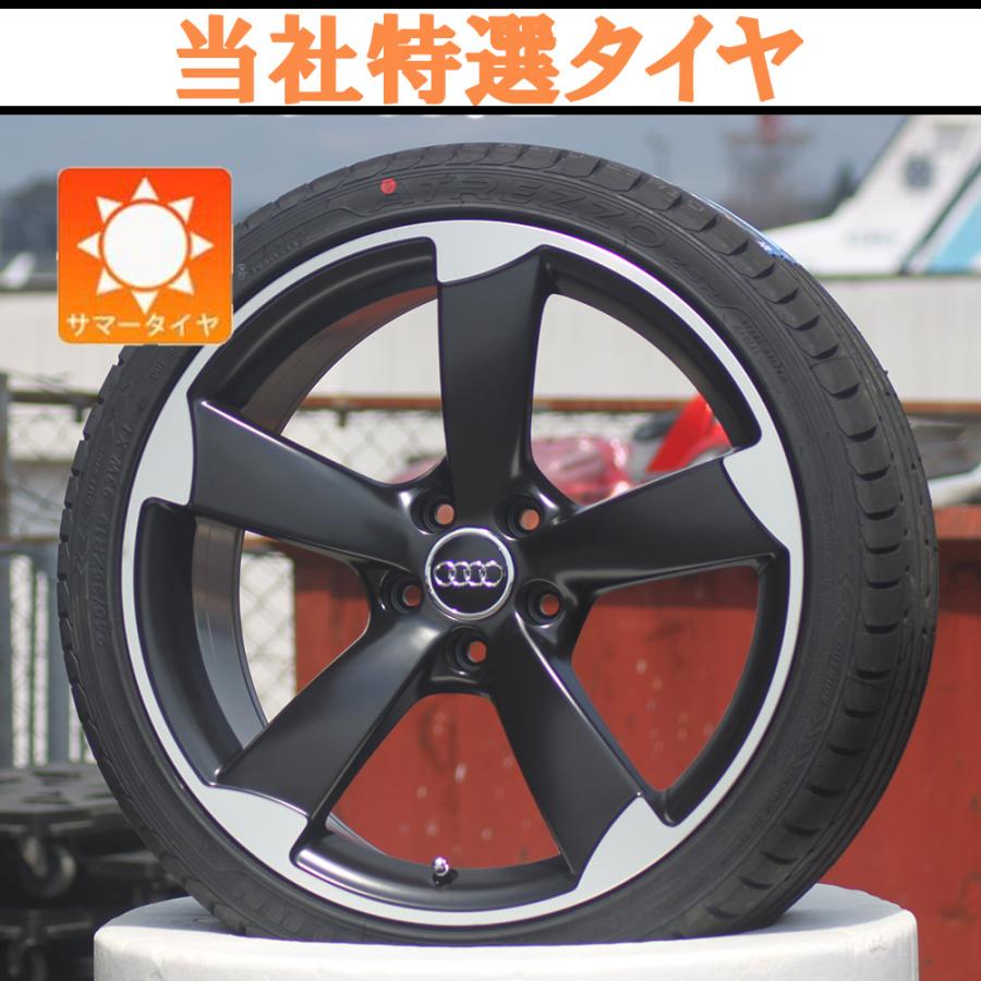 アウディ Audi A5(8T),Ａ4,TT(8J) ,A6(4F) 19インチ 新品タイヤホイールセット 19x8.5 +40 112-5H 4本セット 1台分 爆買の画像
