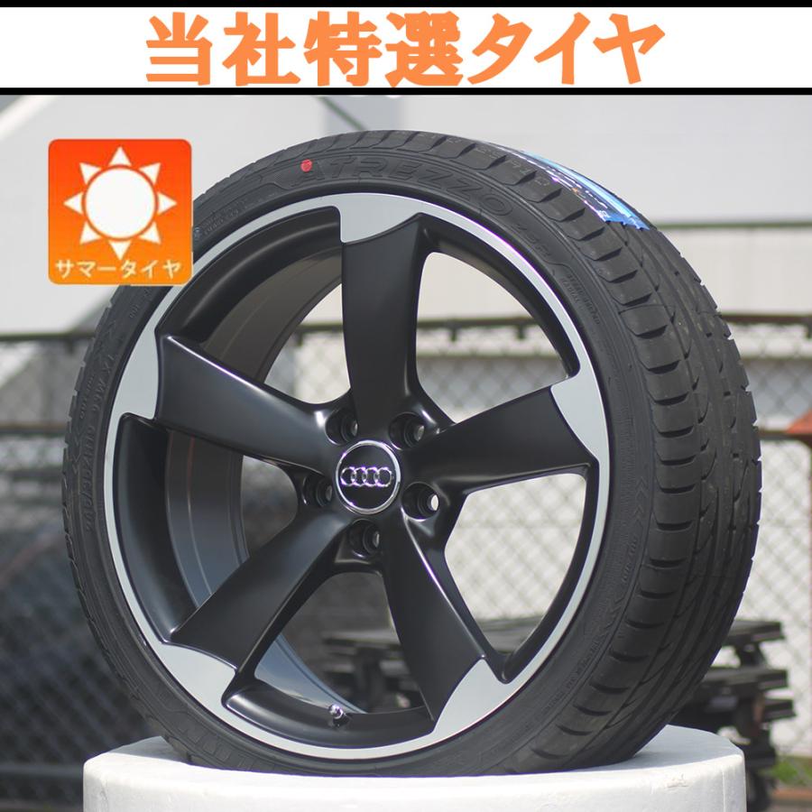 アウディ Audi A5(8T),Ａ4,TT(8J) ,A6(4F) 19インチ 新品タイヤホイールセット 19x8.5 +40 112-5H 4本セット 1台分 爆買の画像