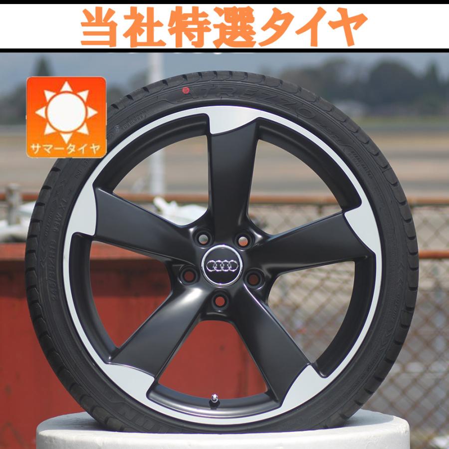 アウディ Audi A5(8T),Ａ4,TT(8J) ,A6(4F) 19インチ 新品タイヤホイールセット 19x8.5 +40 112-5H 4本セット 1台分 爆買の画像