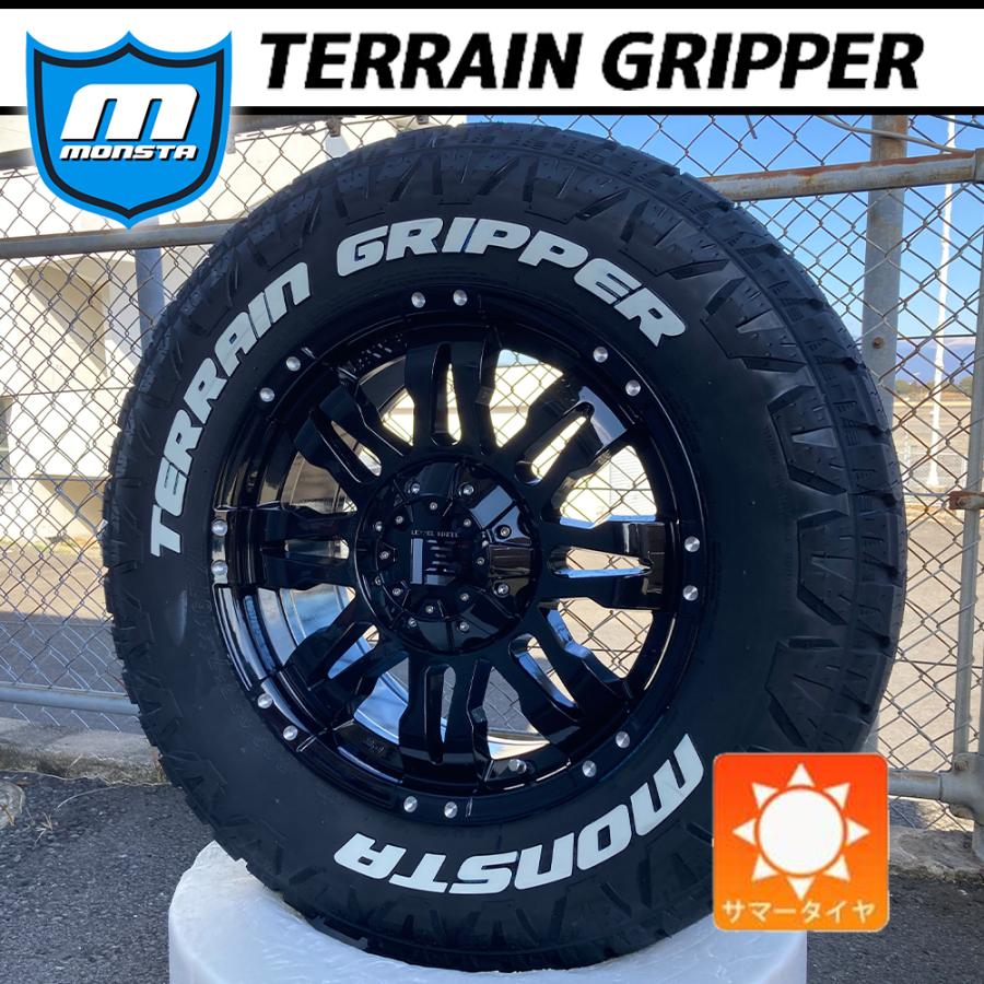 17インチ アルミホイール タイヤチキン麺さん専用 MONSTA TYRES 【特価品】プラド ハイラックス FJ パジェロ タイヤ