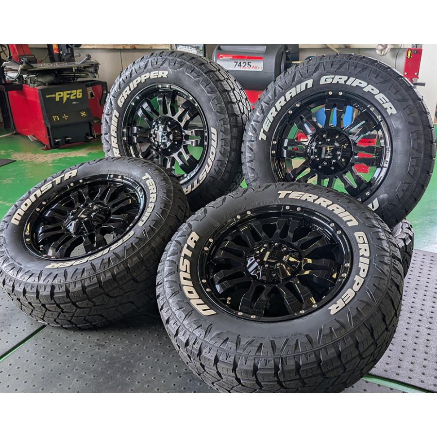 ① MONSTAタイヤ265/65R17パジェロプラドサーフ【4本まとめて購入】 MONSTA TYRES ハイラックス プラド パジェロ MONSTA TERRAIN GRIPPER