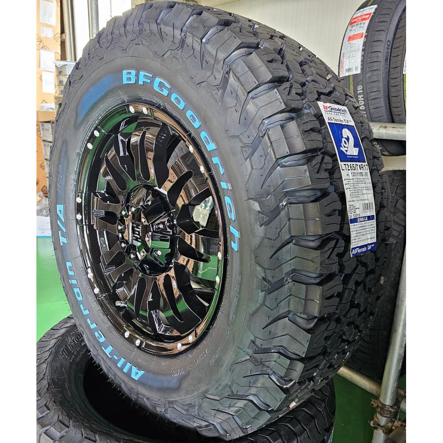 オールテレーン FJ H3 プラド 新品タイヤホイールセット 17インチ 