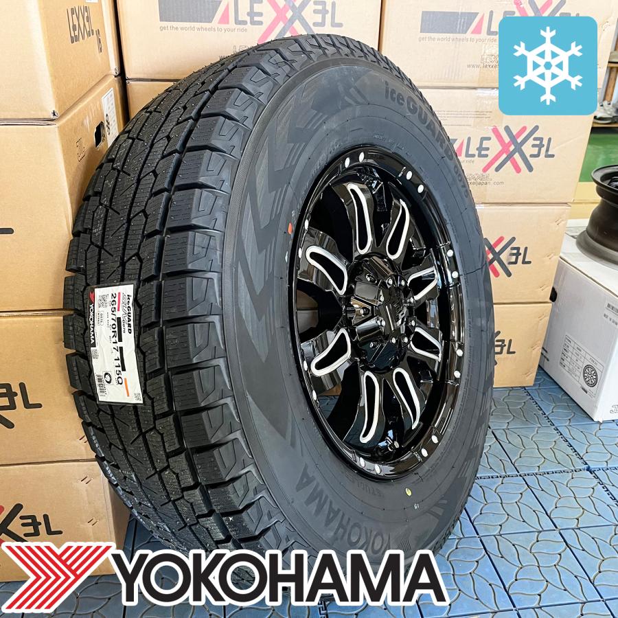 iceGUARD スタッドレス FJクルーザー タイヤホイールセット 4本セット 