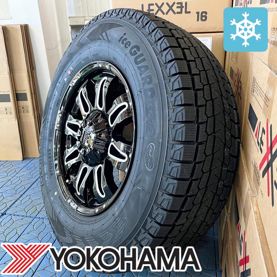 iceGUARD スタッドレス FJクルーザー タイヤホイール 4本セット 17
