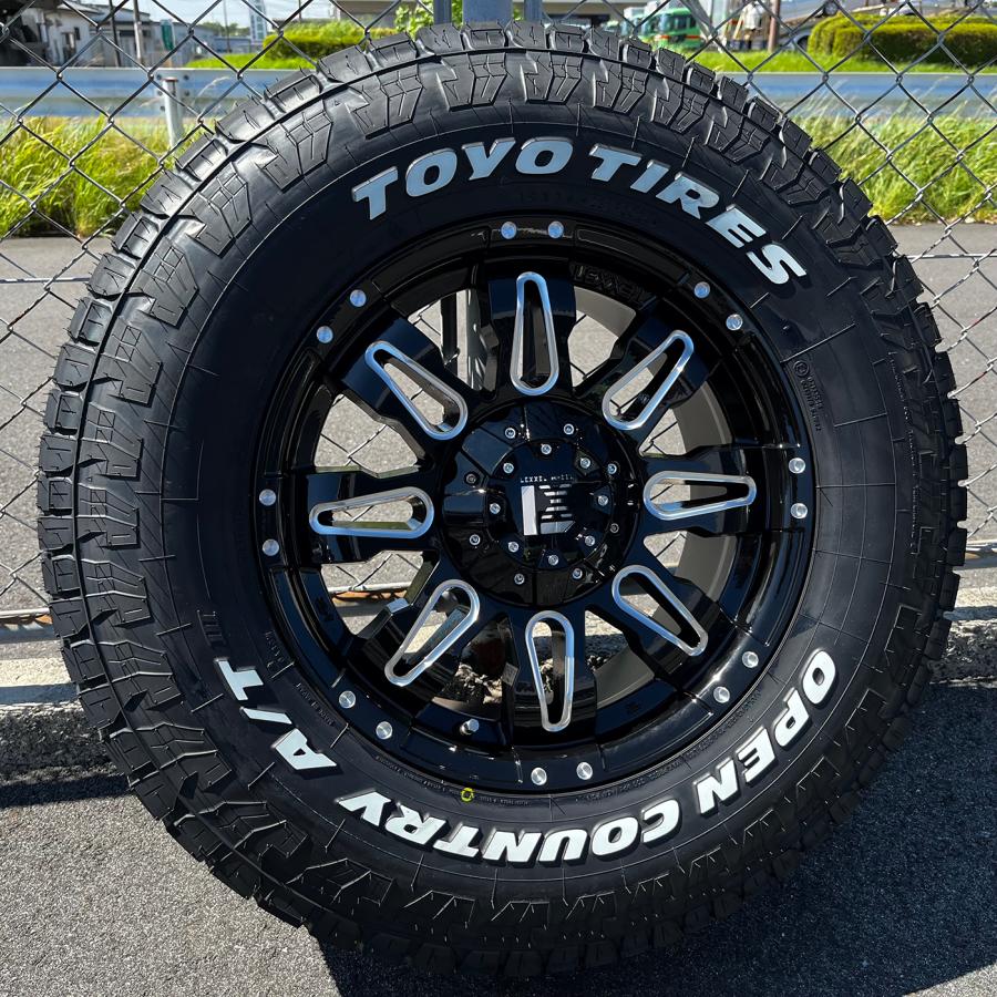 ハイラックス プラド FJ H3 17インチ タイヤホイール 4本セット TOYO