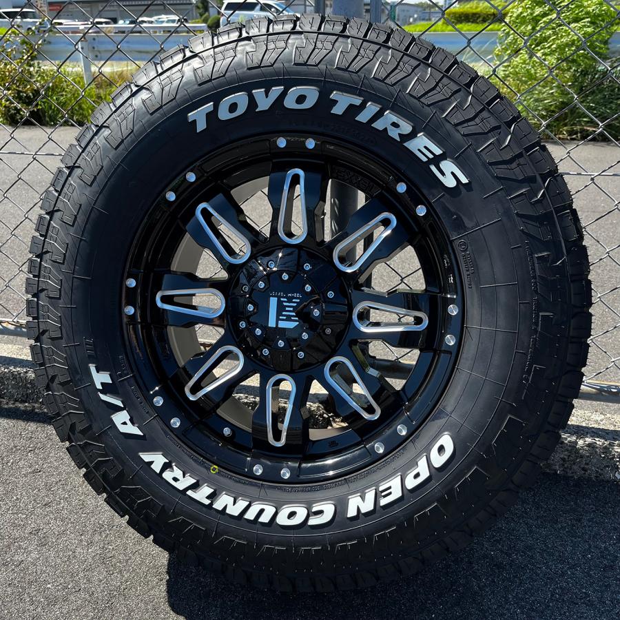 ハイラックス プラド FJ H3 17インチ タイヤホイール 4本セット TOYO