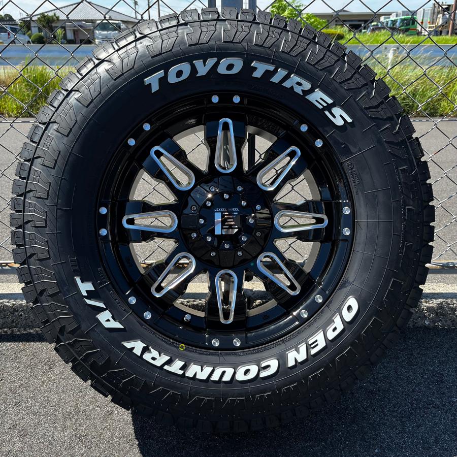 ハイラックス プラド FJ H3 17インチ タイヤホイール 4本セット TOYO