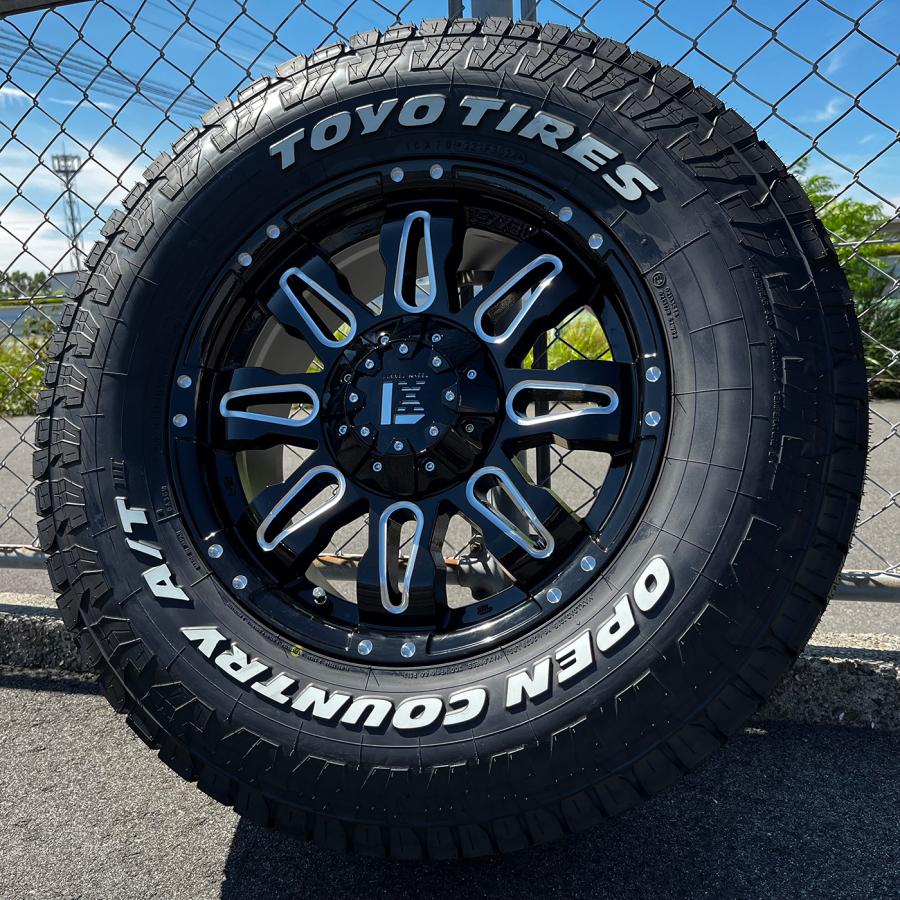 ハイラックス プラド FJ H3 17インチ タイヤホイール 4本セット TOYO