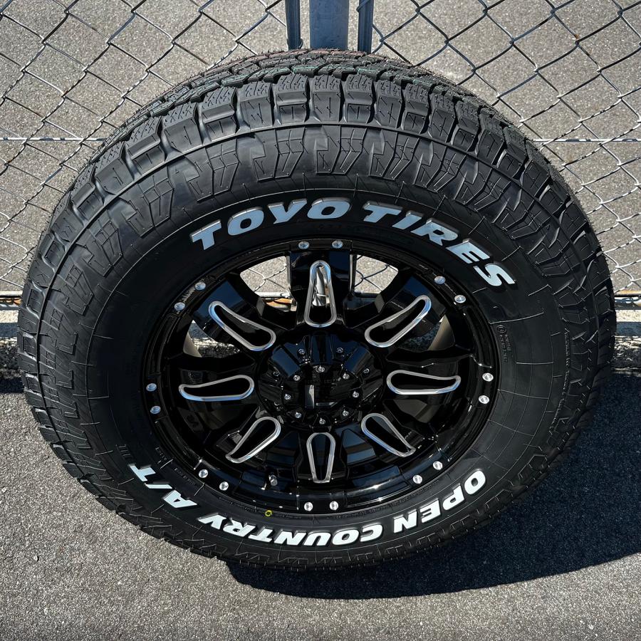 ハイラックス プラド FJ H3 17インチ タイヤホイール 4本セット TOYO