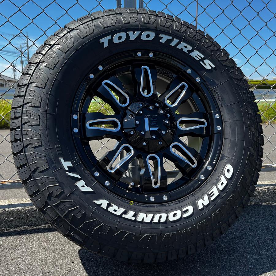 ハイラックス プラド FJ H3 17インチ タイヤホイール 4本セット TOYO