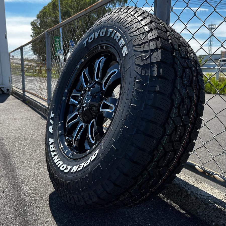 ハイラックス プラド FJ H3 17インチ タイヤホイール 4本セット TOYO