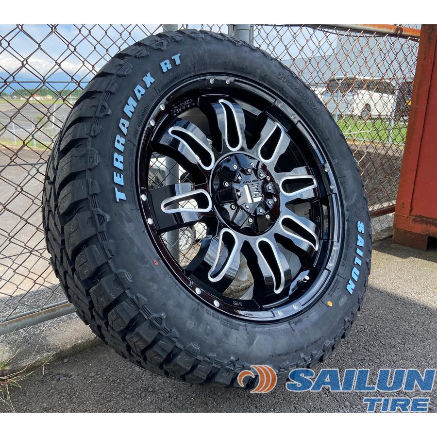 TERRAMAX タイヤホイールセット 20インチ Jeep ラングラー JL JK