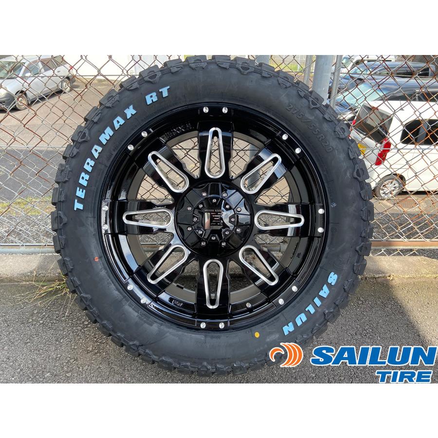 TERRAMAX タイヤホイールセット 20インチ Jeep ラングラー JL JK