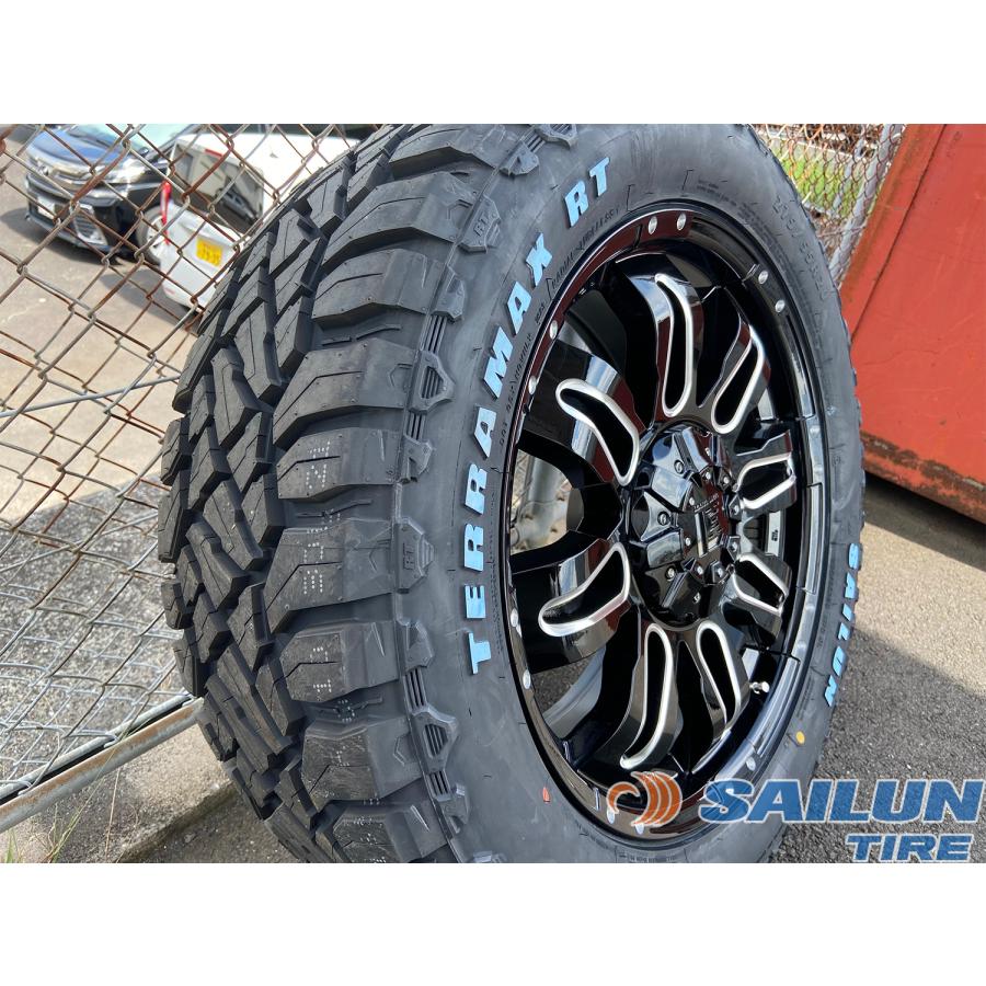 20インチ ジープ等LEXXEL WHEEL レクセルホイール 4本タイヤセット