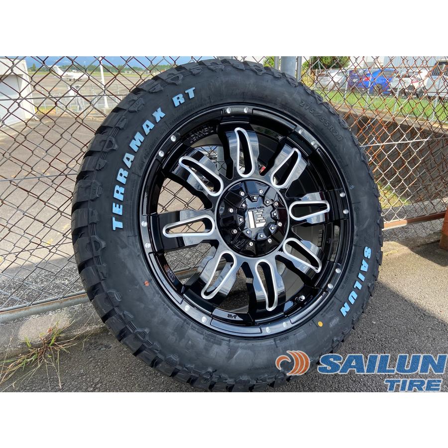 ランクル100系20インチ4本ホイールタイヤ