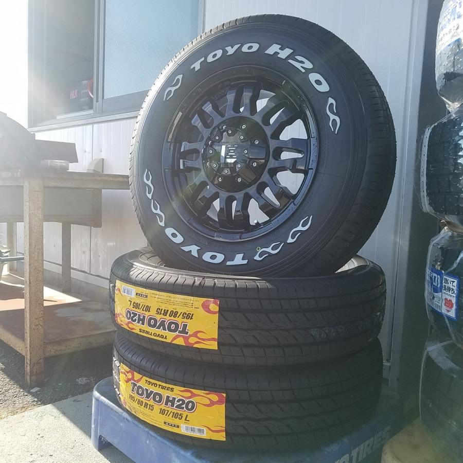 TOYO TIRES ハイエース200系 タイヤ ホイール 4本セット 195 TOYO TIRES ハイエース200系 タイヤ ホイール 4本セット 195