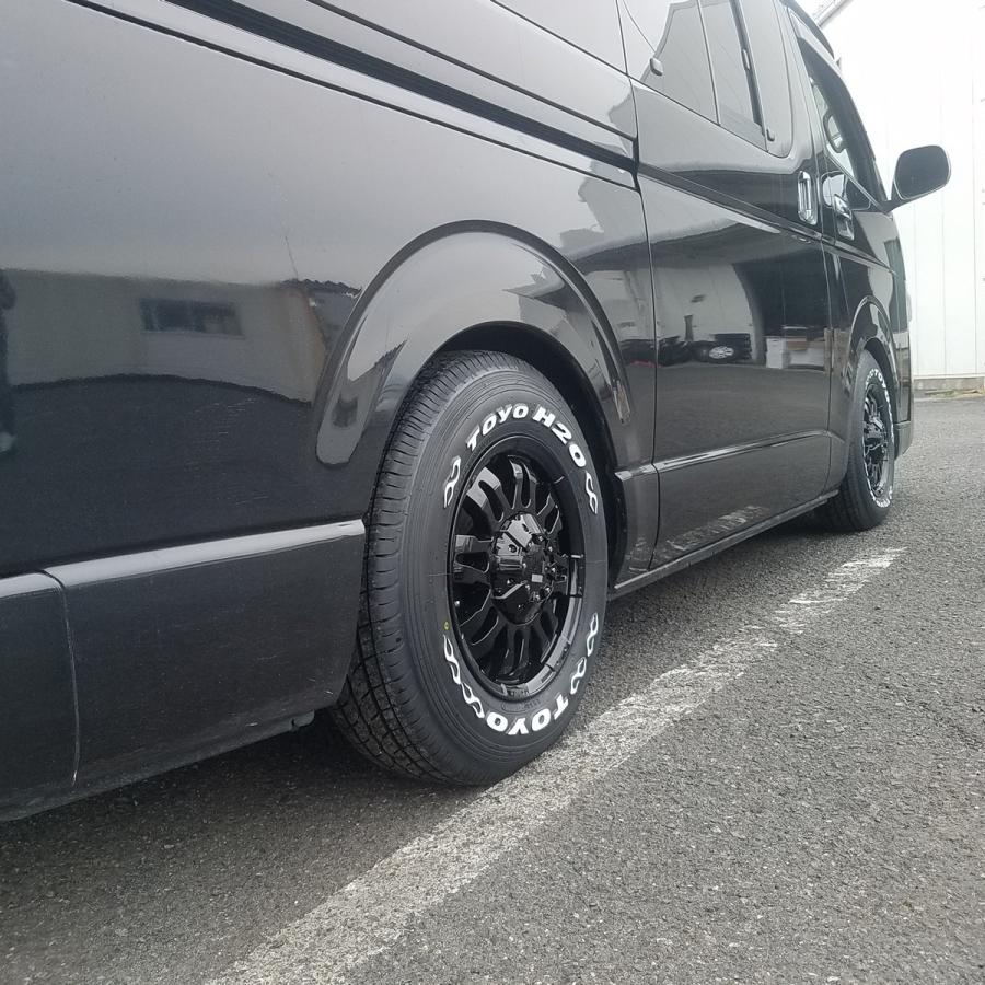 TOYO TIRES ハイエース200系 タイヤ ホイール 4本セット 195 TOYO TIRES ハイエース200系 タイヤ ホイール 4本セット 195