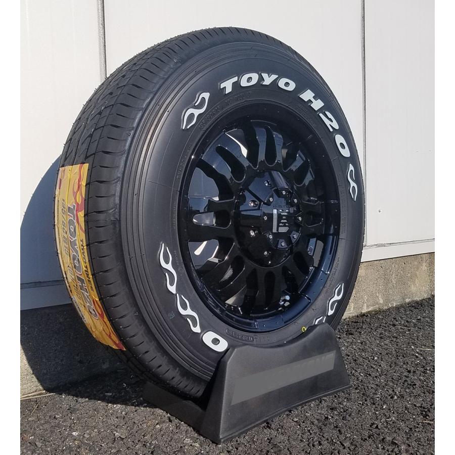 👨‍🦳 ハイエースバン 195/80R15 タイヤ、ホイール 4本セット (新品