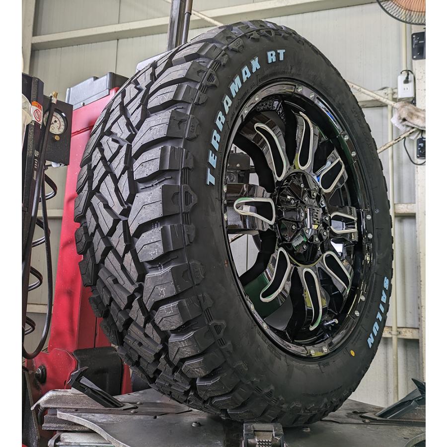 マッドタイヤ ホイール付き 285/70R17 ランクル 100 200