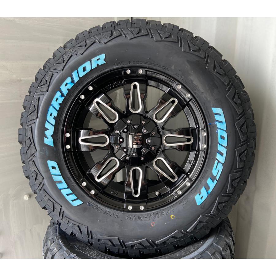 MONSTA TYRES 150プラド ハイラックス サーフ H3 パジェロ等 17インチ 
