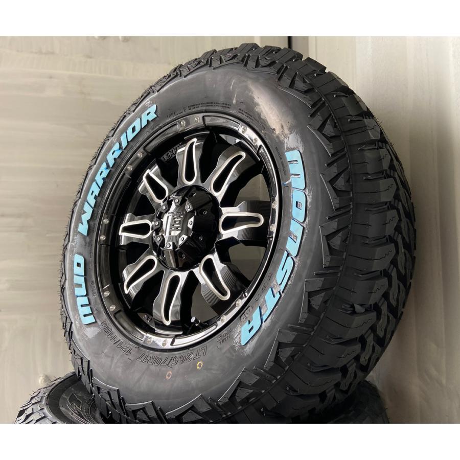 MONSTA TYRES 150プラド ハイラックス サーフ H3 パジェロ等 17インチ 