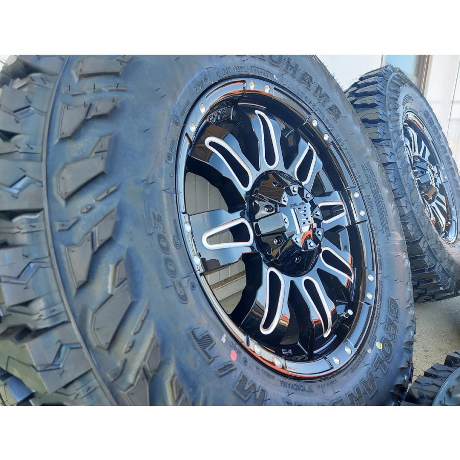 プラド ハイラックス サーフ FJクルーザー H3 17インチ ヨコハマ ジオランダー MT G003 265/65R17 265/70R17 285/70R17｜wat｜07