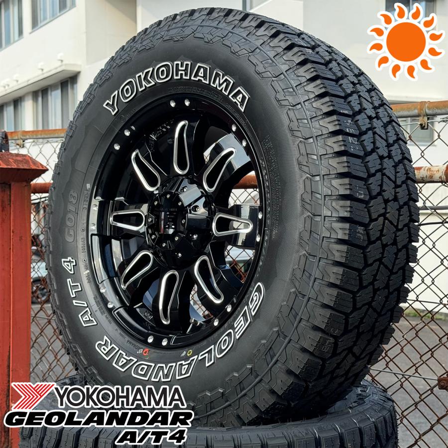 GEOLANDAR ラングラー JK JL 17インチ タイヤホイール 4本セット