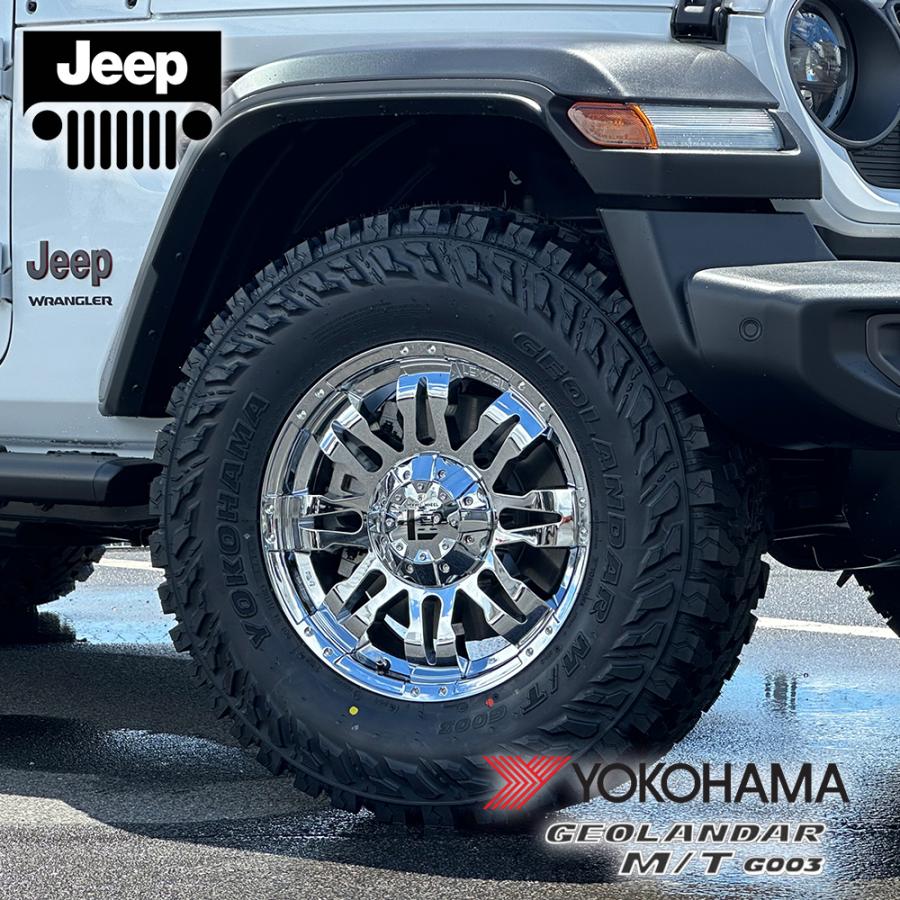 GEOLANDAR JK JL タイヤホイール 4本セット ヨコハマ ジオランダー MT 