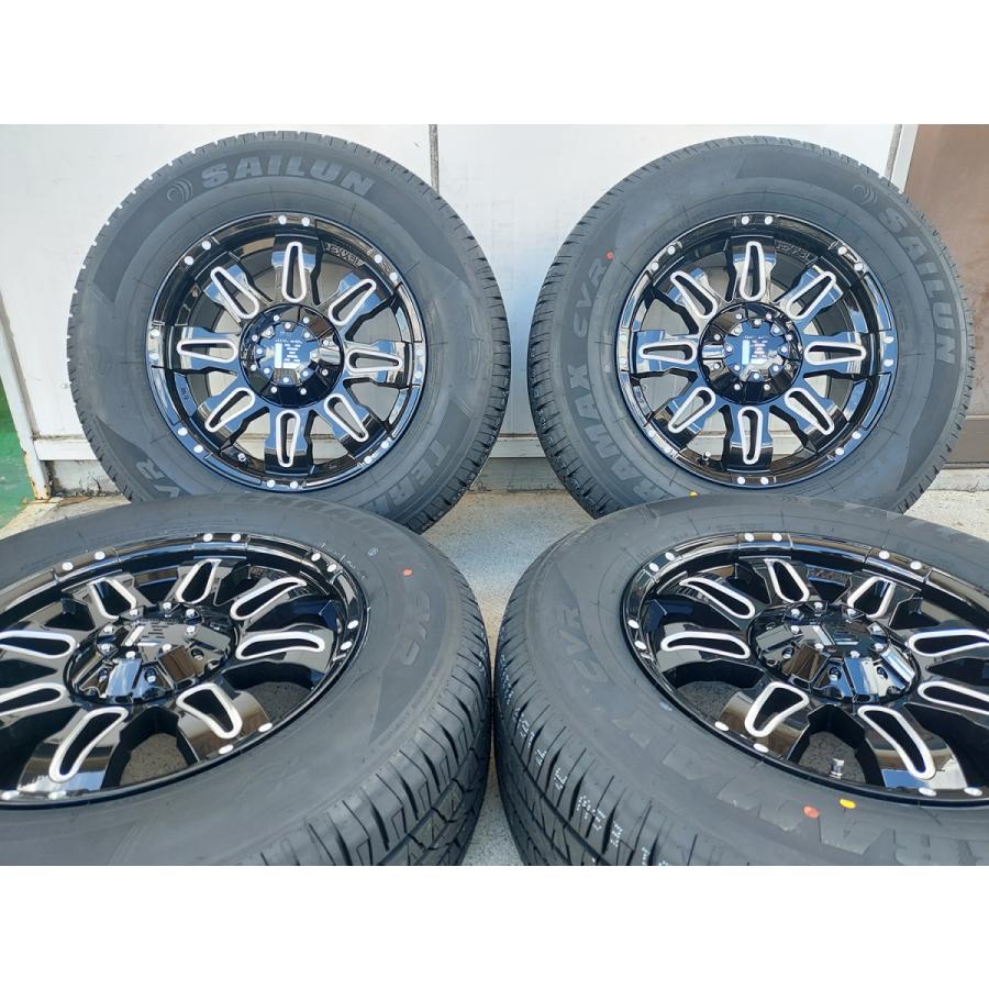 数量限定 特価品 エクストレイル CX8 CX5 RAV4 RVR 17インチ LEXXEL Balano バレーノ SAILUN TERRAMAXX CVR 245/65R17 235/65R17 225/70R17｜wat｜02